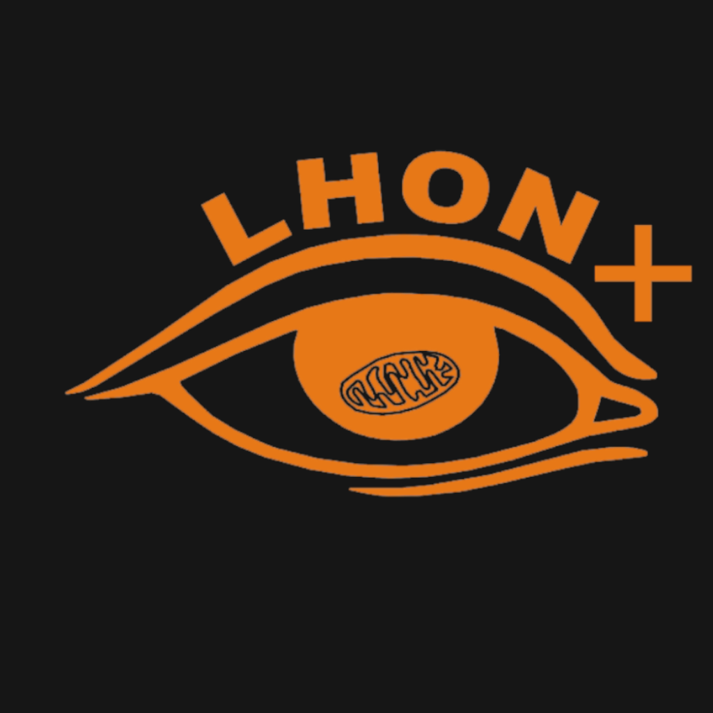 LHON plus symbol black